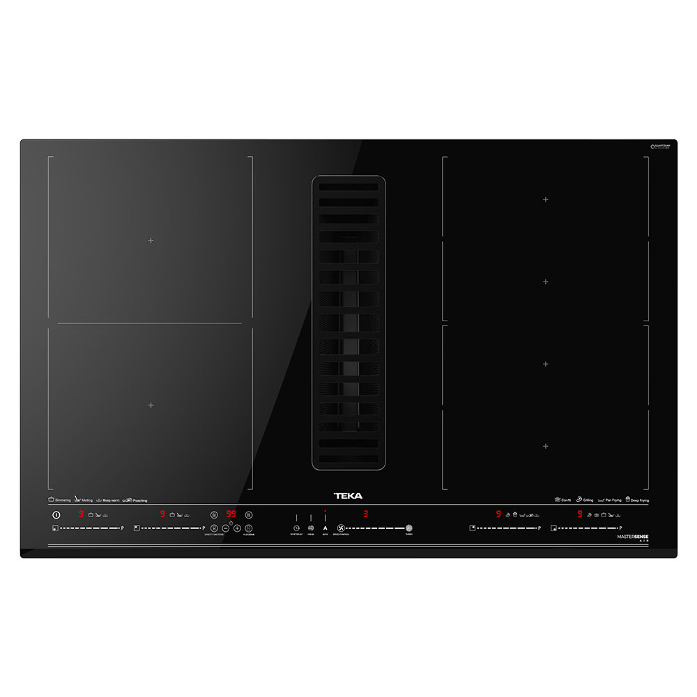Teka Maestro MasterSense Air AFF 87601 MST Dört Gözlü İndüksiyon Ocak Entegre Davlumbazlı  80cm