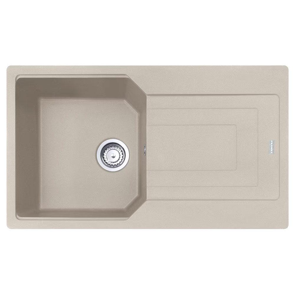Franke Urban UBG 611-86 Sahara Tezgah Üstü 860x500mm Tek Gözlü Damlalıklı Eviye