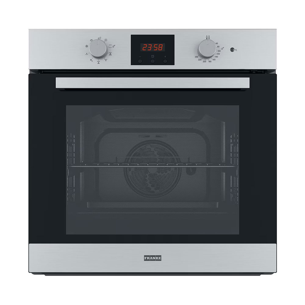 Franke FSL 86 H XS Smart Linear 8 Programlı Siyah Cam Inox Dijital Fırın