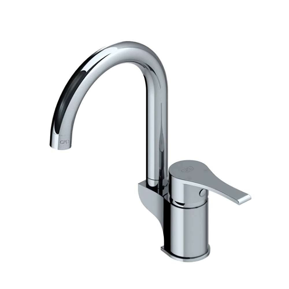 GPD MTL65 Atros Krom Tek Gövde Lavabo Bataryası