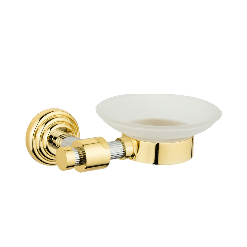 Pırlanta Sabunluk Gold Krom
