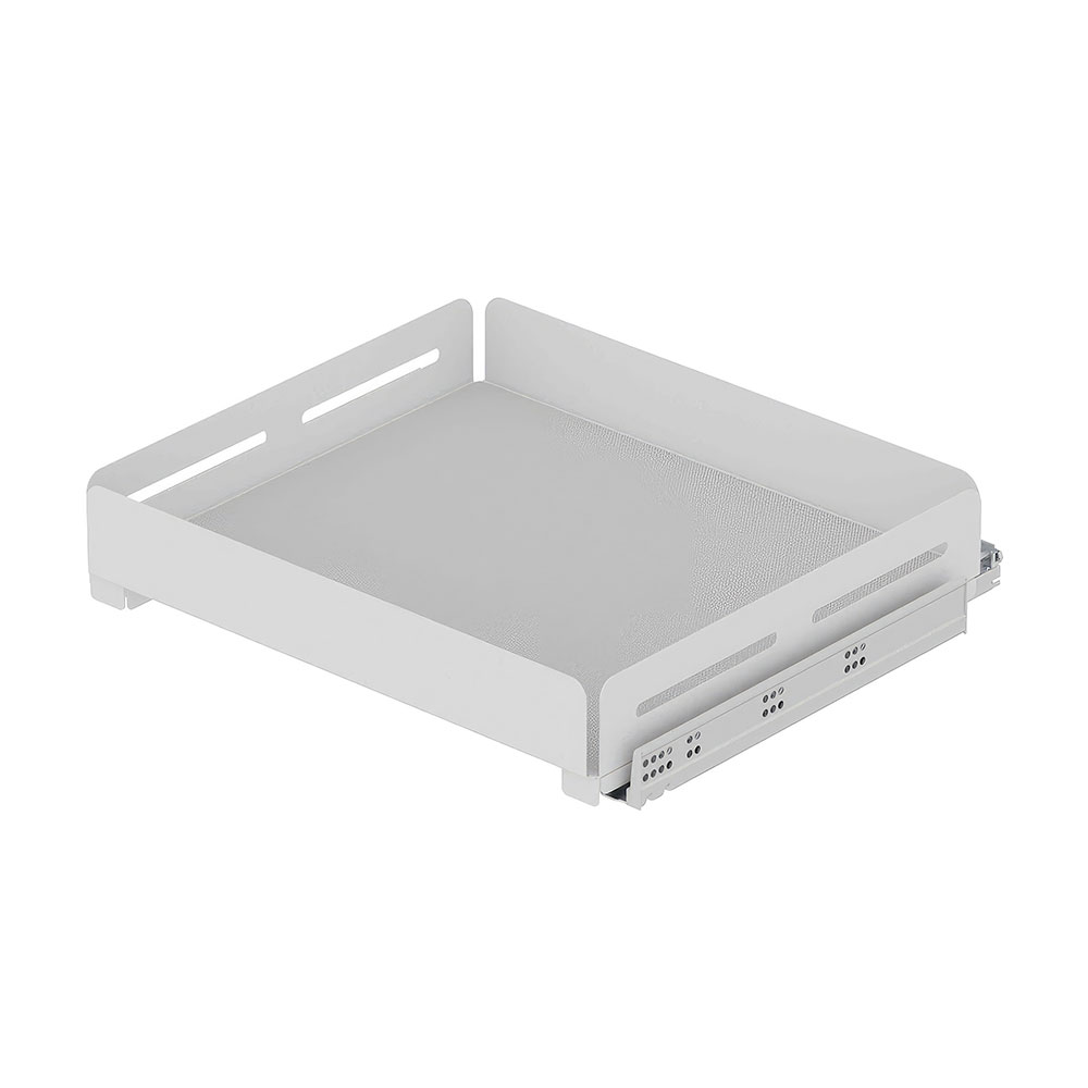 Starax S-2337-UB-W Unique Box Bağımsız Çift Açılım Gizli Raylı Çekmece Beyaz 70 cm.