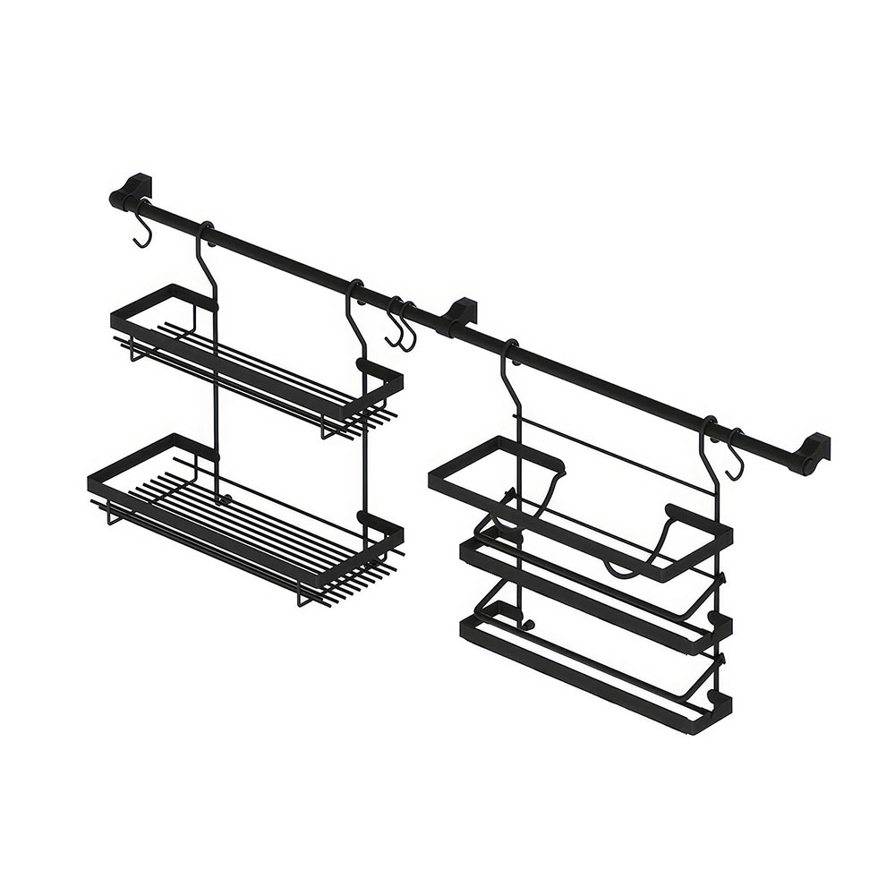 Starax S-4522-A Set Arası İkili Mutfak Düzenleyici Organizer Antrasit