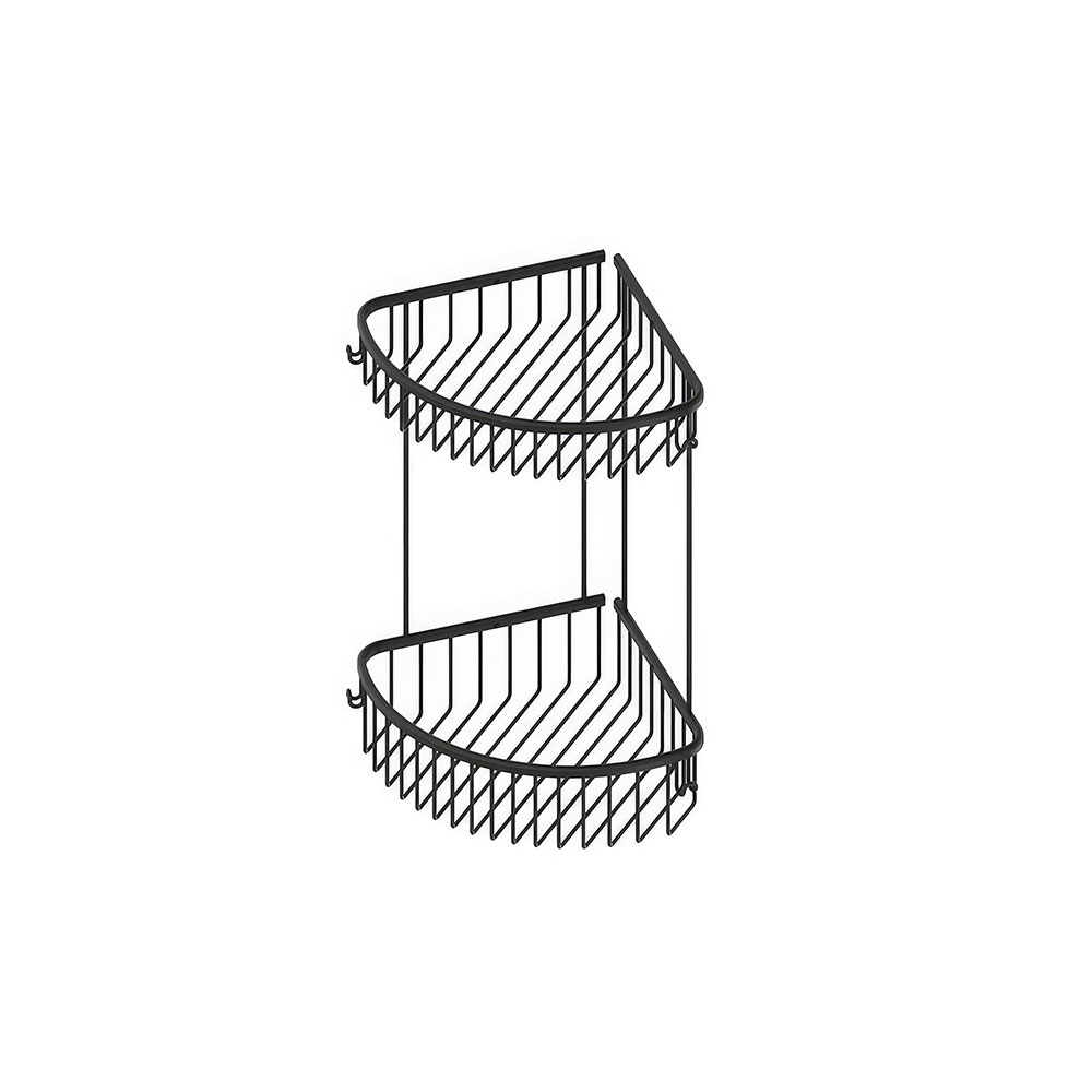 Starax S-8866-A İkili Oval Köşe Süngerlik, Antrasit 19,6x19,6 cm
