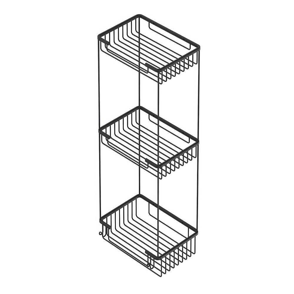 Starax S-8873-A Üçlü Dikdörtgen Süngerlik, Antrasit 23x16 cm