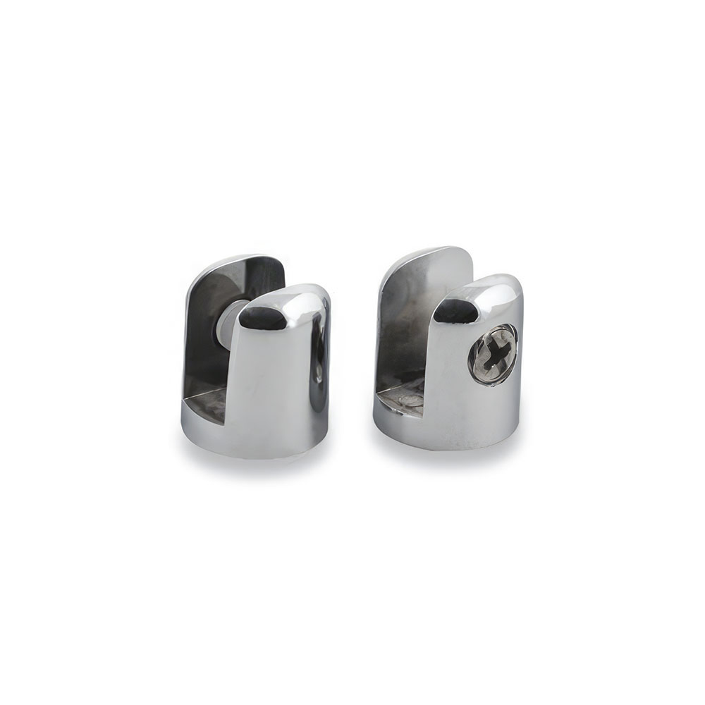 Osena 2125-01 Raf Tutucu Yuvarlak Zamak Krom 7mm