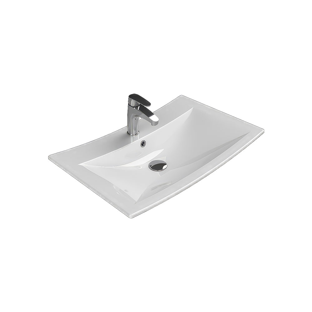 Cerastyle 074600-U Bella Lavabo, Beyaz, 70x45cm.