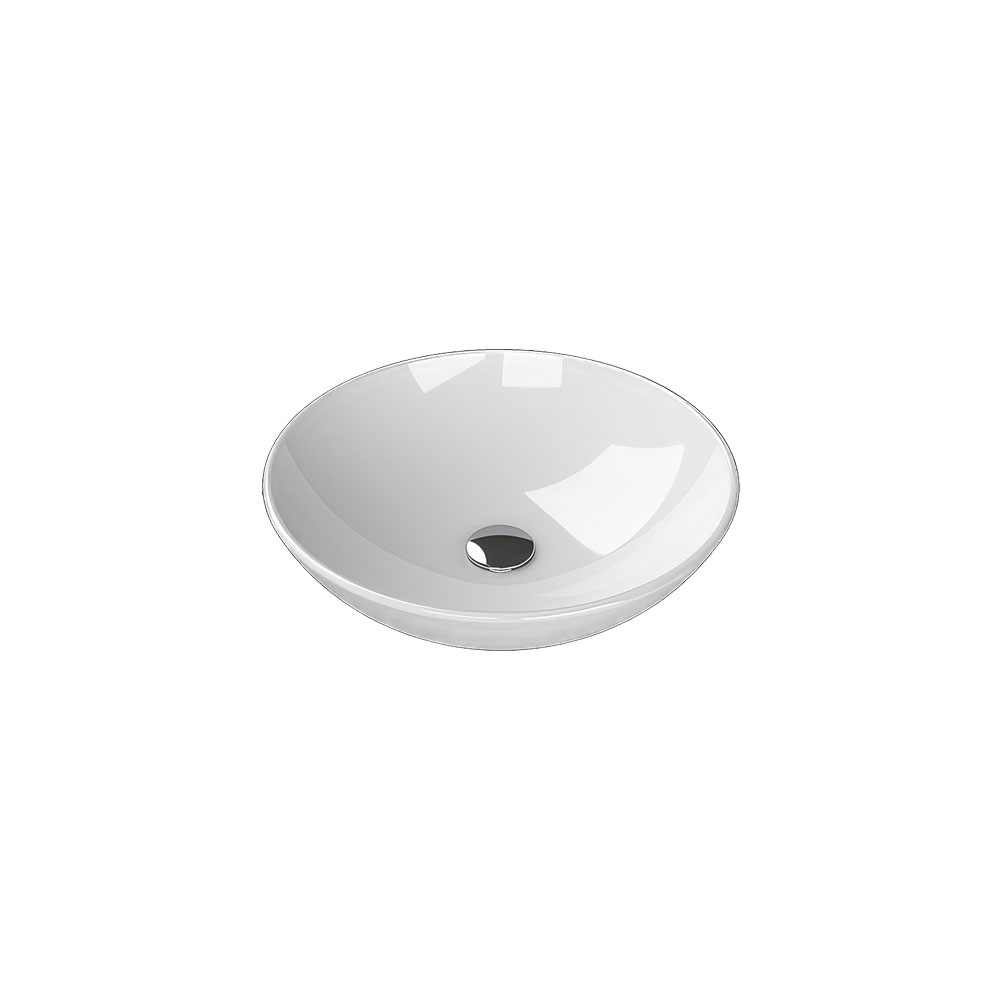 Cerastyle 071600-U97 Zero Lavabo, Mat Beyaz, Ø46 cm.
