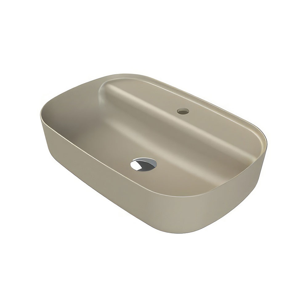 Cerastyle 077308-U97 Aqua Lavabo, Mat Cappuchino, 80x40 cm.