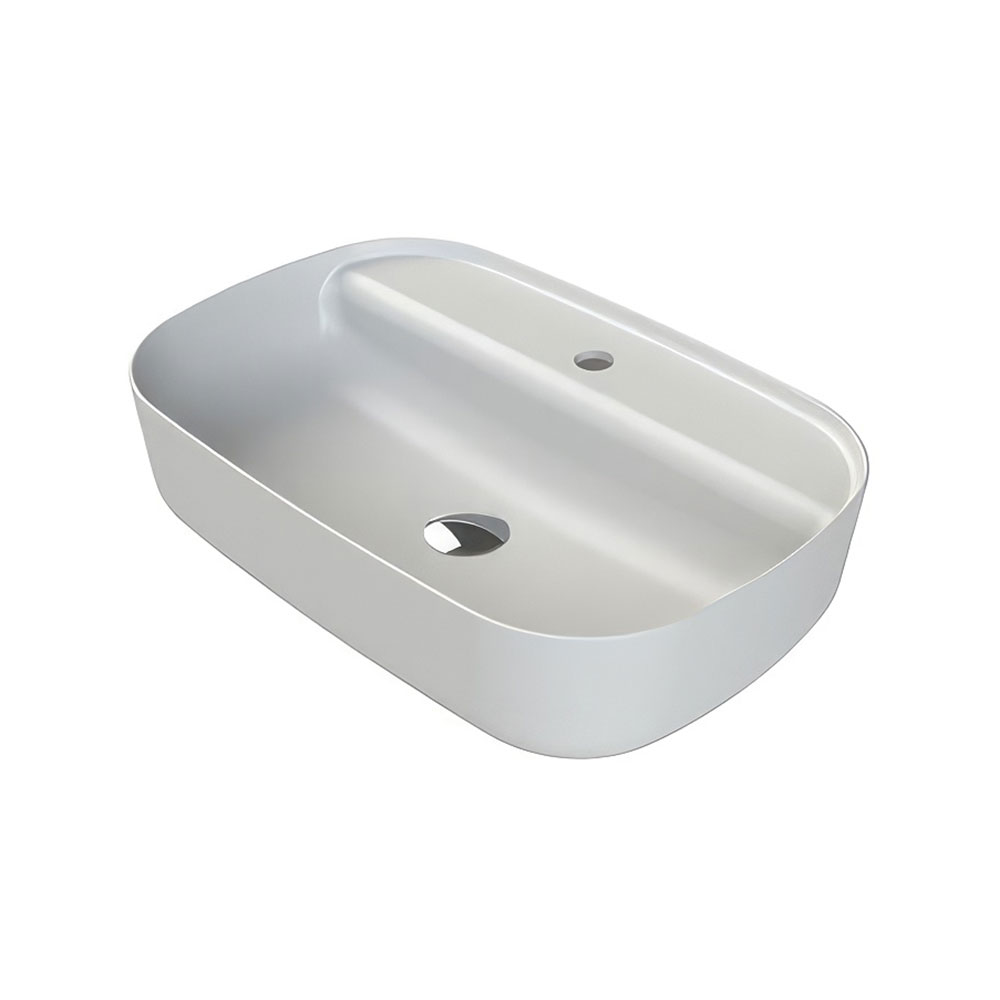 Cerastyle 077300-U97 Aqua Lavabo, Mat Beyaz, 80x40 cm.