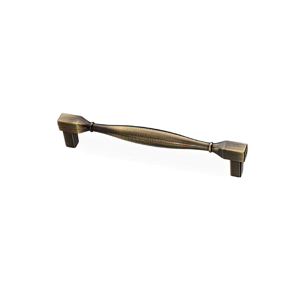 Ayder R1870-2 Kare Kulp Lüx Antik Sarı 96 - 128 mm.