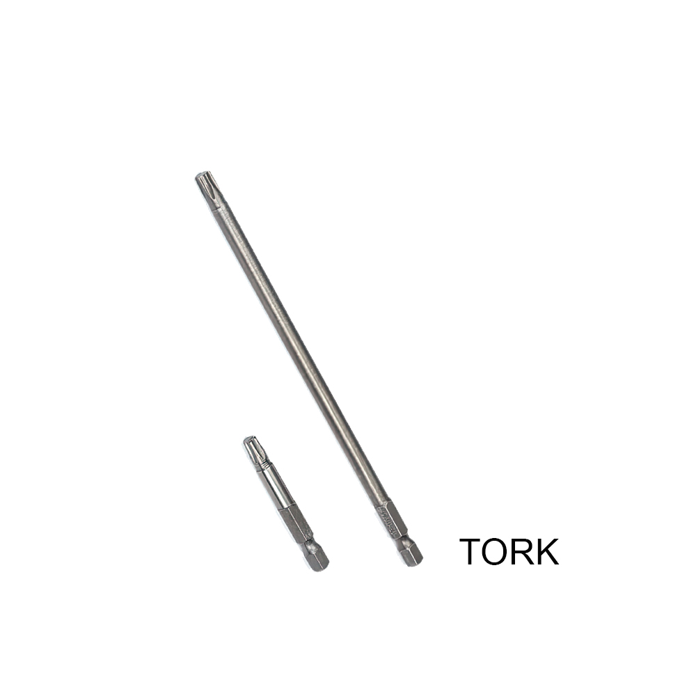 Tork Uçlar 1/4" T30 50 - T40 50 mm