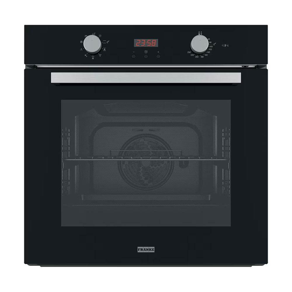 Franke FSL 86 H BK Smart Linear, 8 Programlı, Black Glass, Dijital Fırın