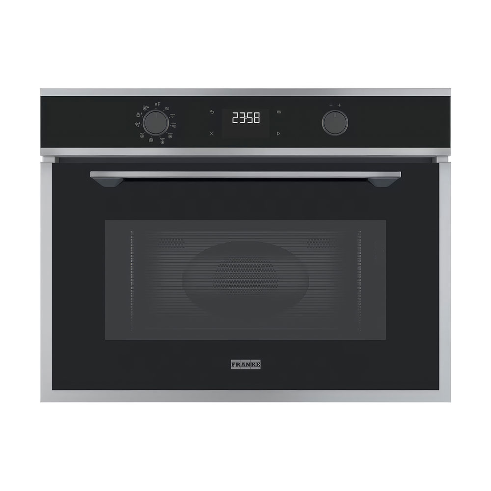 Franke MARIS FMA 45 MW XS 40lt. 8 Programlı, Black Glass/Inox Kombi Mikrodalga