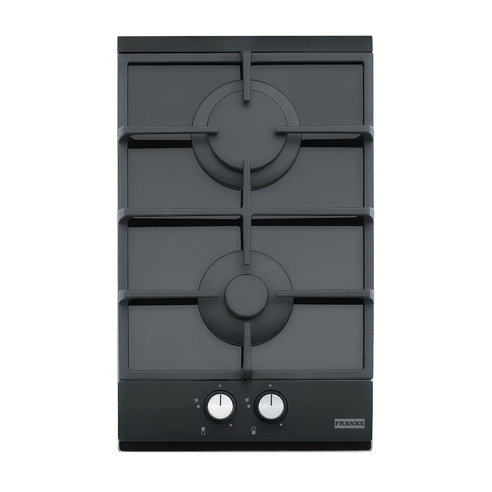 Franke FHNG 302 2G BK C Smart Linear Black Glass 2 Gözlü Gazlı Ocak