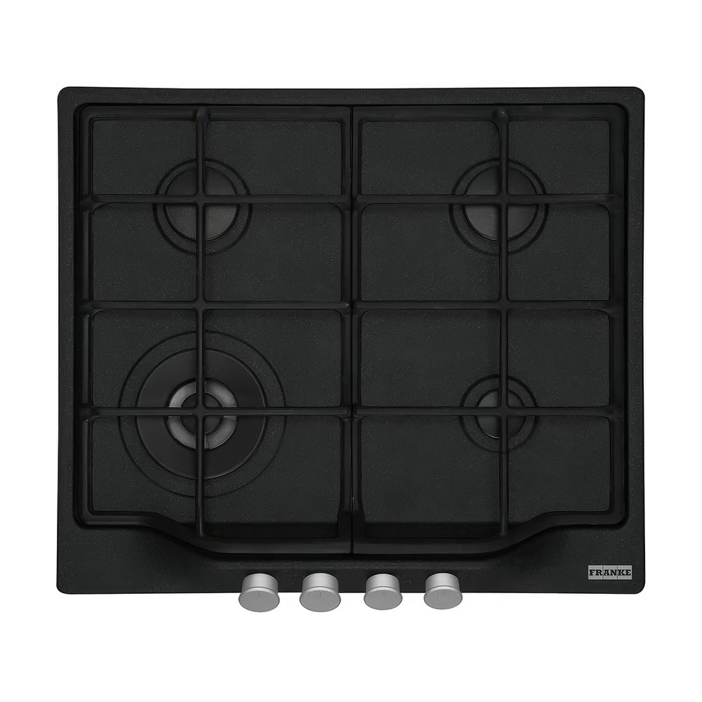Franke FHC 604 3G TC C Country Nero 4 Gözlü Gazlı Ocak