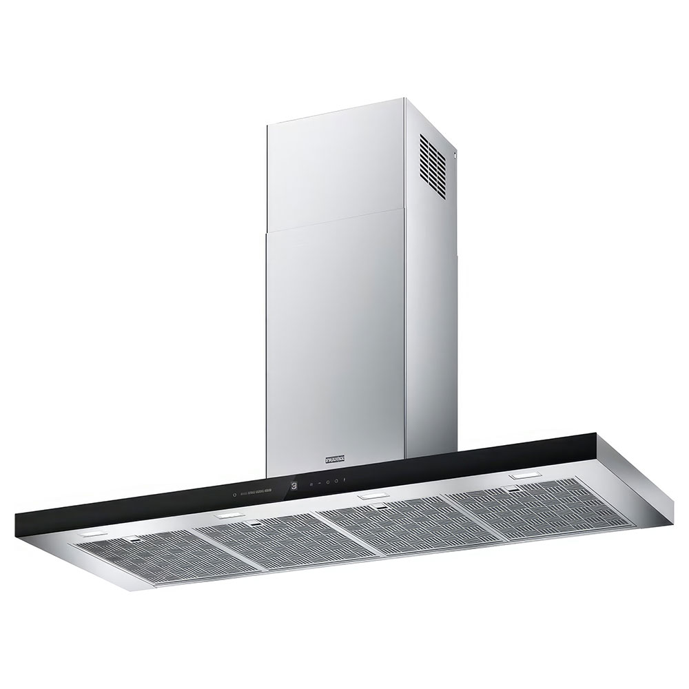Franke FTLN H45 X/BK A120 Format Plus Black Glass/Inox Duvar Tipi Davlumbaz 120cm