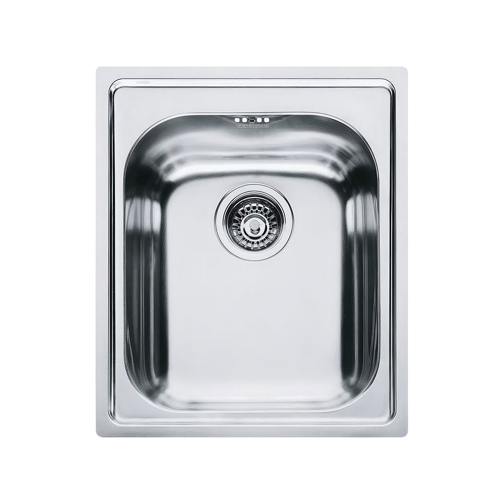 Franke Armonia AMX 610-34 Inox Tezgah Üstü 420x500mm Tek Gözlü Eviye