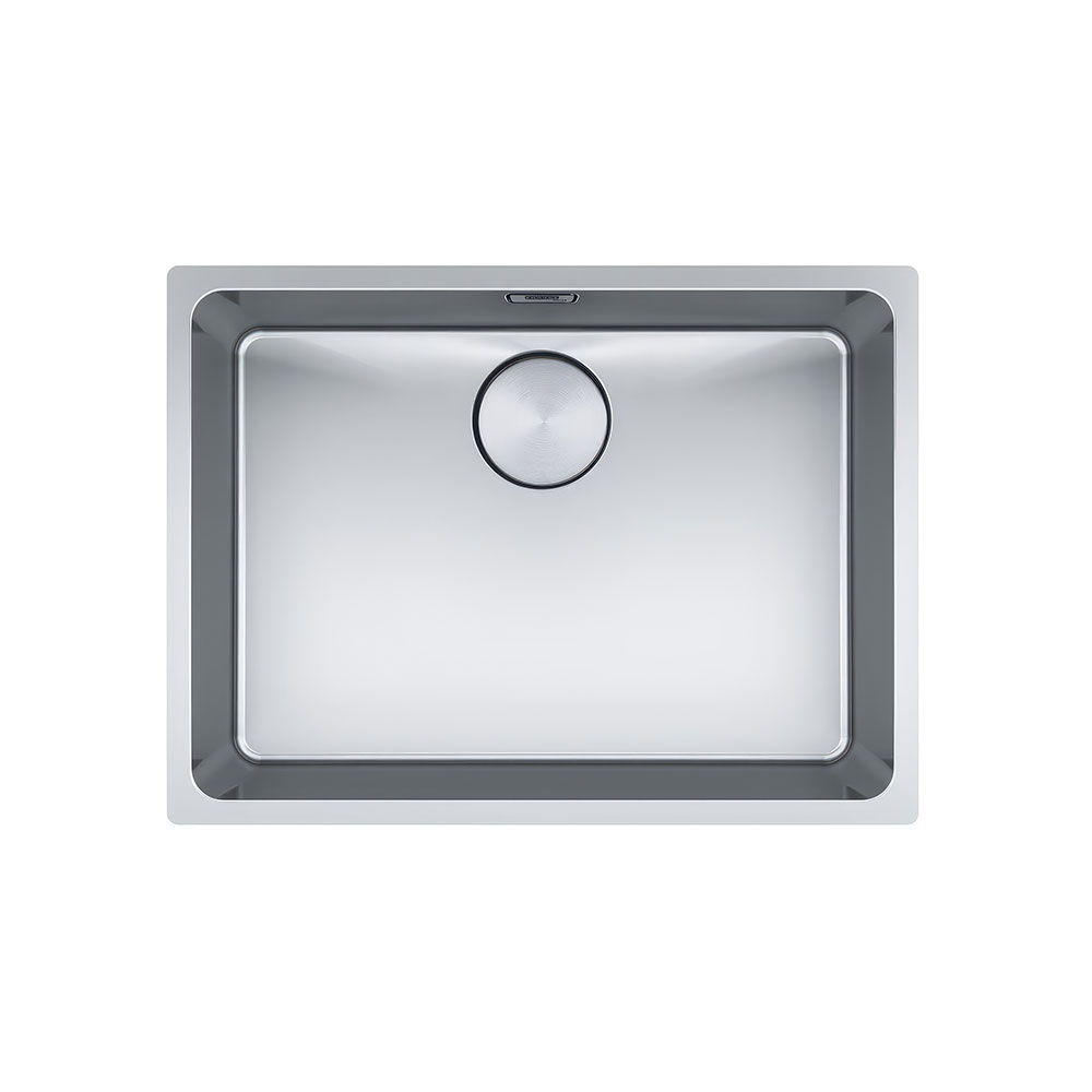 Franke Mythos MYX 110-55 Inox Tezgah Altı Evye 590x440mm Tek Gözlü Damlalıksız Eviye