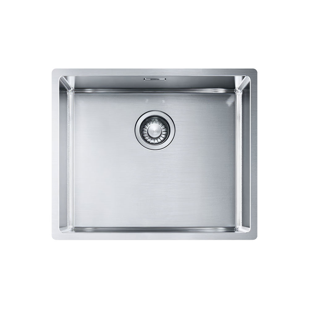 Franke Box BXX 210-50 Inox Tezgah Altı-Üstü ve Tezgaha Sıfır 540x450mm Tek Gözlü Damlalıksız Evye