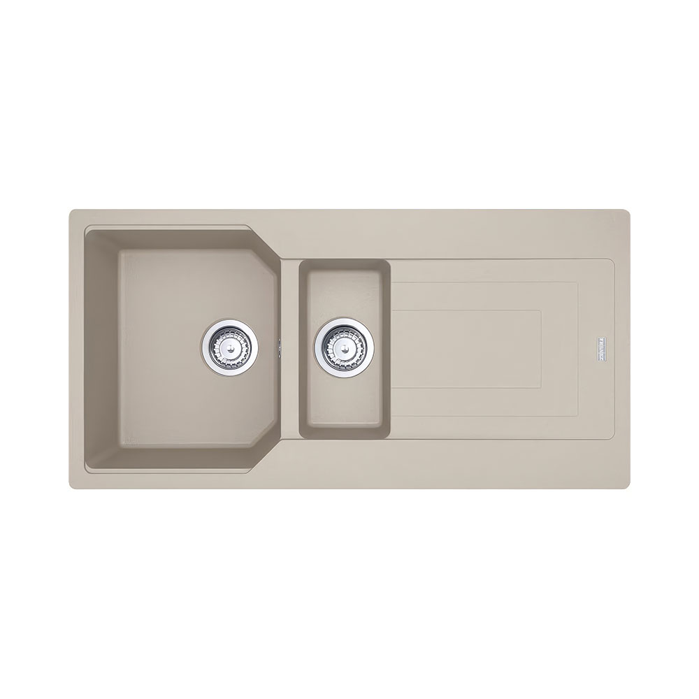 Franke Urban UBG 651-100 Sahara Tezgah Üstü 1000x500mm 1,5 Gözlü Damlalıklı Eviye