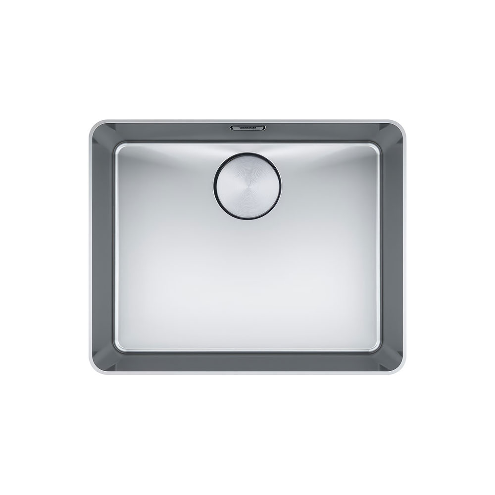 Franke Mythos MYX 210-50 Inox Tezgah Üstü ve Tezgaha sıfır 512x412mm Tek Gözlü Damlalıksız