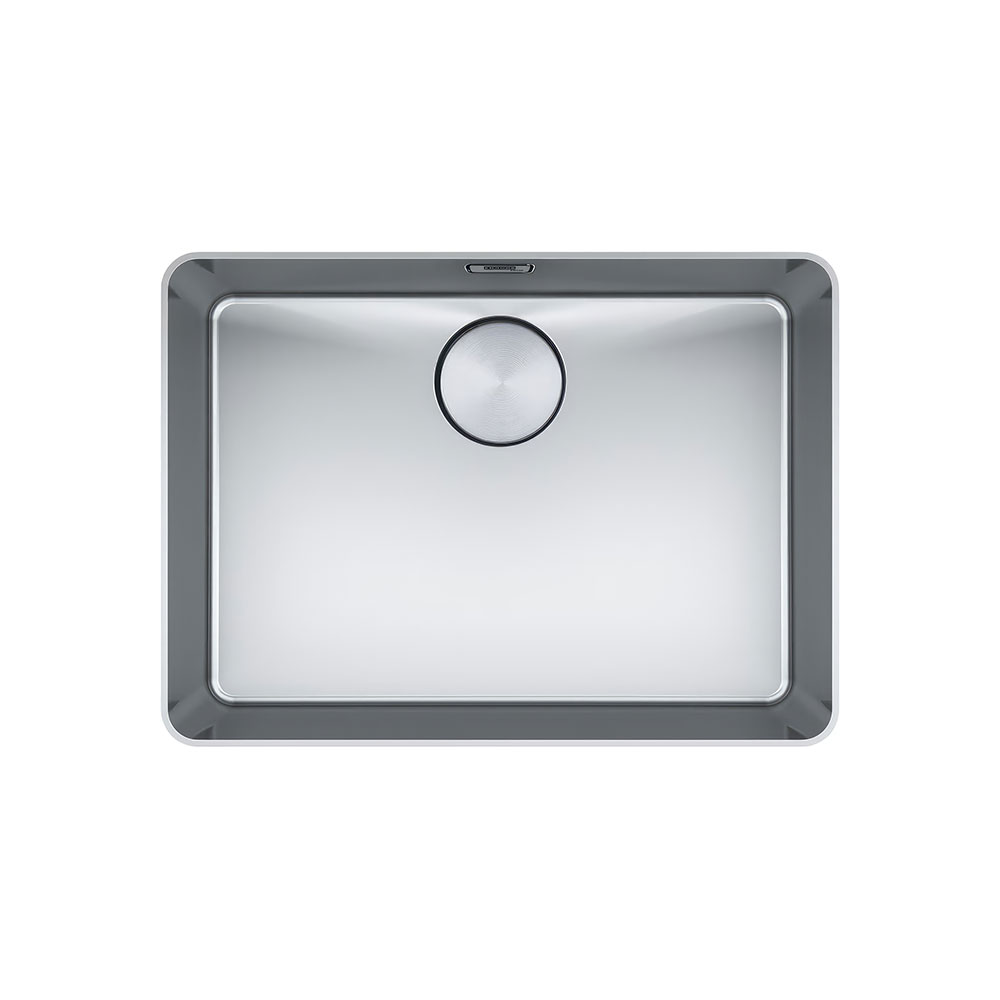 Franke Mythos MYX 210-55 Inox Tezgah Üstü ve Tezgaha sıfır 562x412mm Tek Gözlü Damlalıksız