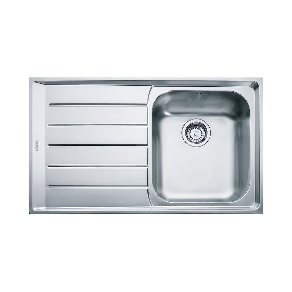 Franke Neptune NEX 211-86 Inox Tezgah Üstü ve Tezgaha Sıfır 864x514mm Tek Gözlü Sol Damlalıklı