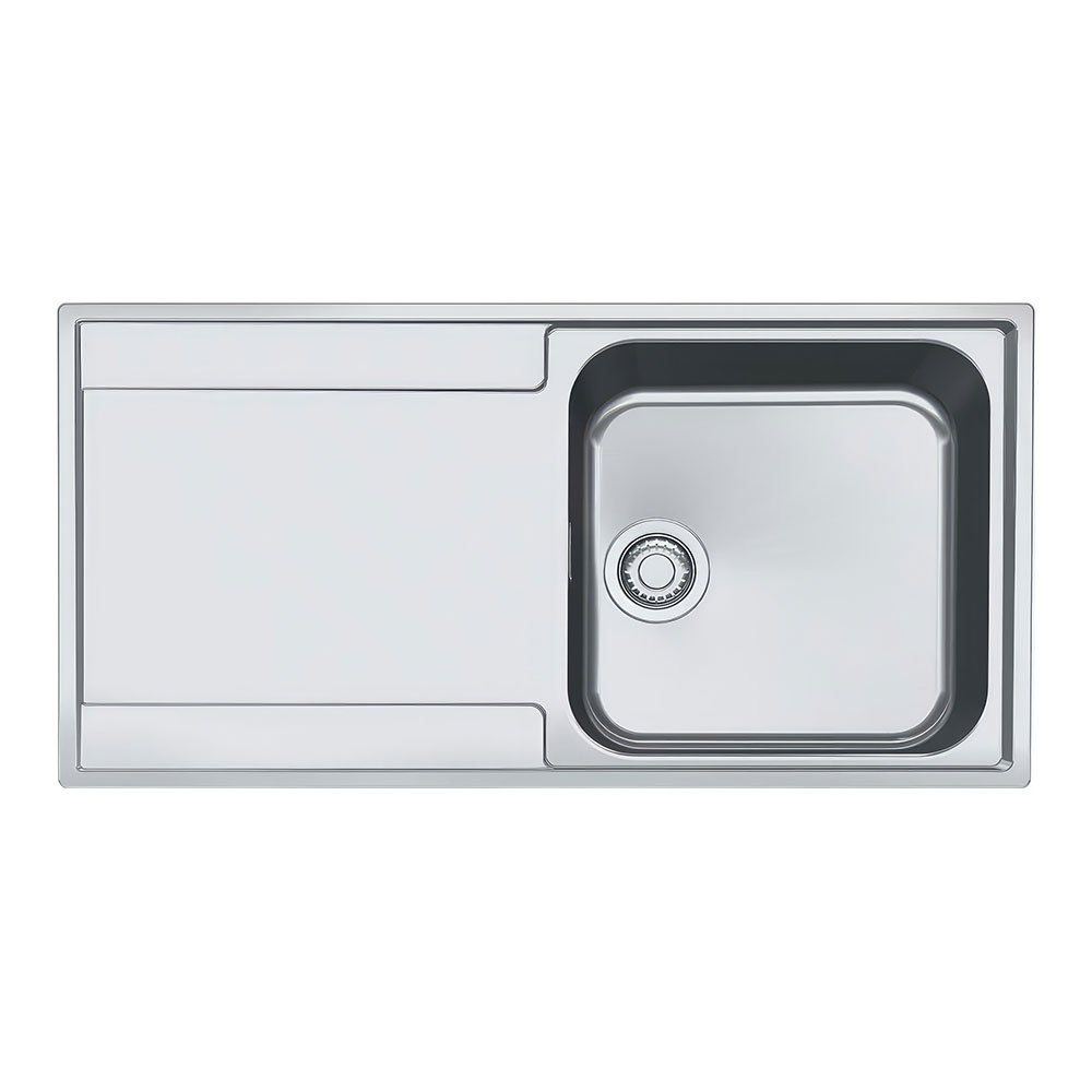 Franke Maris MRX 211-100 Inox Tezgah Üstü ve Tezgaha Sıfır 1000x510mm Tek Gözlü Eviye