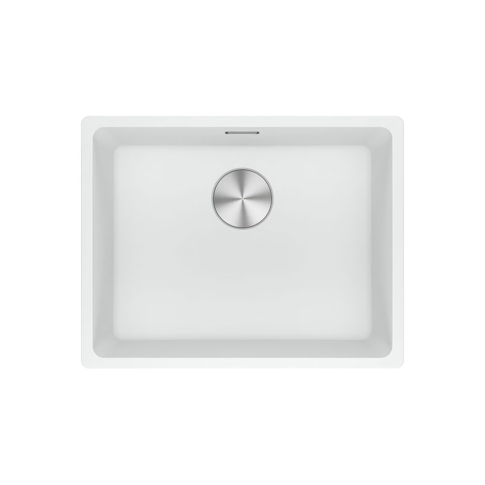 Franke Maris MRG 110-52 Bianco Tezgah Altı 553x433mm Granit Eviye