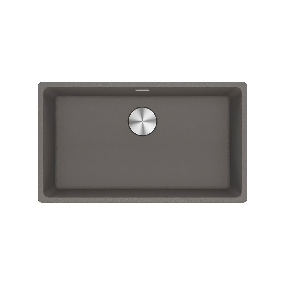Franke Maris MRG 110-72 Stone Grey Tezgah Altı 753x433mm Granit Eviye