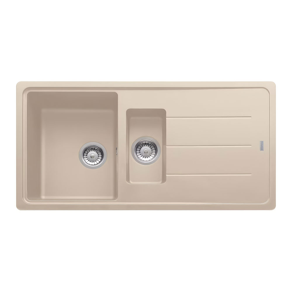 Franke Basis BFG 651-97 Avena Tezgah Üstü 970x500mm 1,5 Gözlü Damlalıklı Eviye