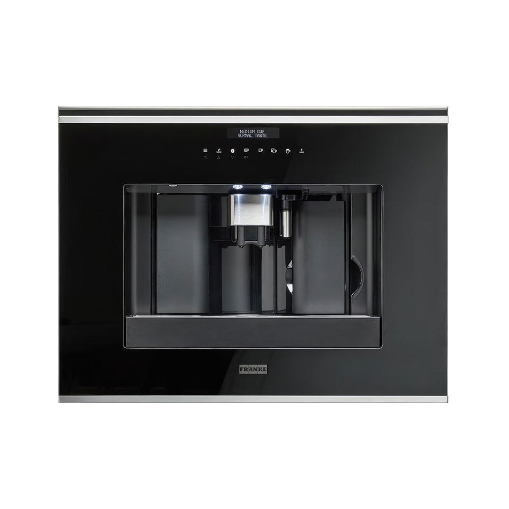 Franke Mythos FMY 45 CM XS Black+Inox Frame LCD Ekran Ankastre Kahve Makinası