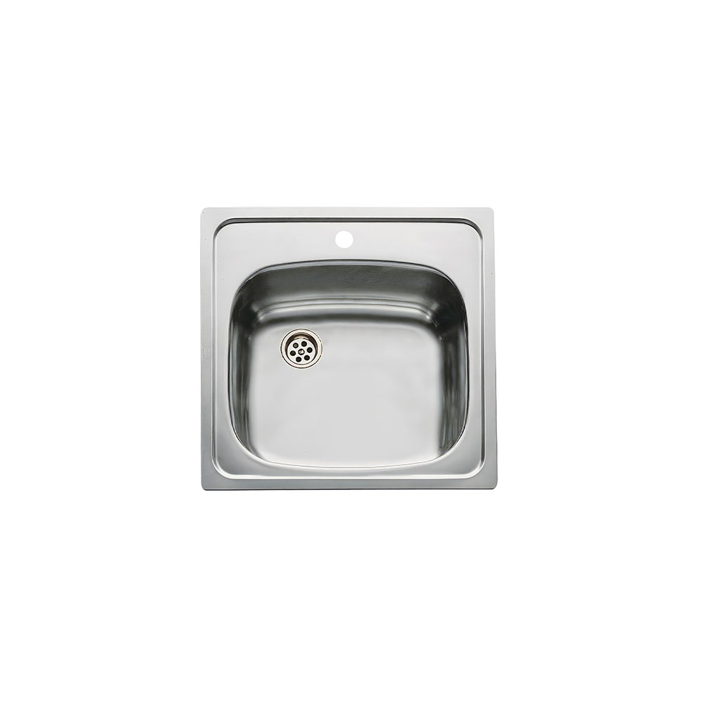 Teka Easy E50 1B (46.5X44) Tek Hazneli Tezgahüstü Paslanmaz Çelik Eviye