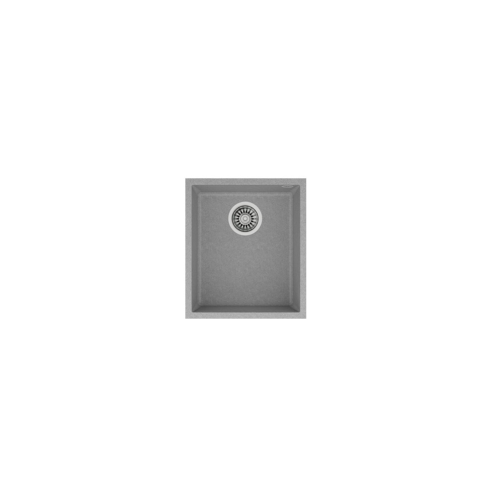 Teka Maestro Square 34.40 TG Stone Grey, Tek Hazneli Tezgahaltı Tegranite + Eviye