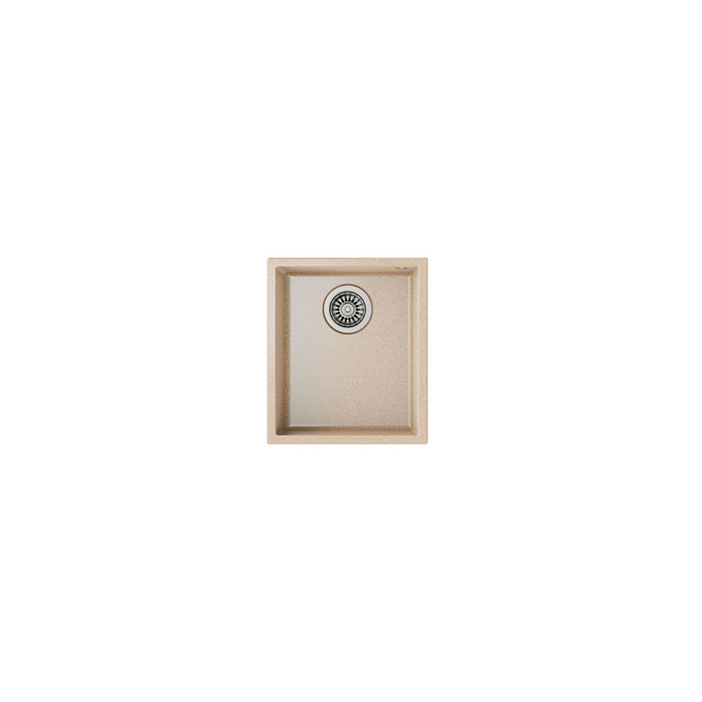 Teka Maestro Square 34.40 TG Avena Bej, Tek Hazneli Tezgahaltı Tegranite + Eviye