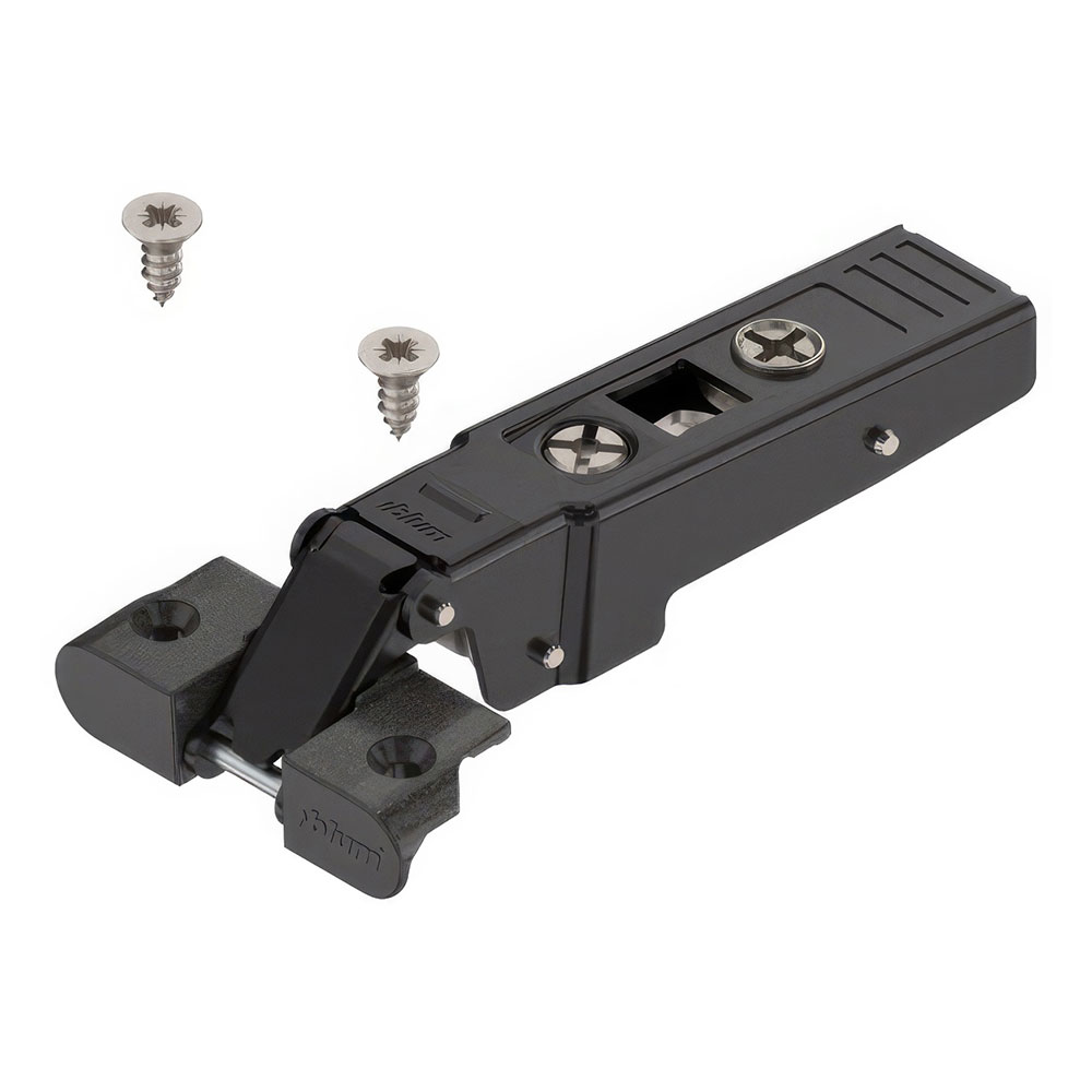 Blum 71T950A Clip Top Düz Alüminyum Profil Menteşesi Onyx-Siyah