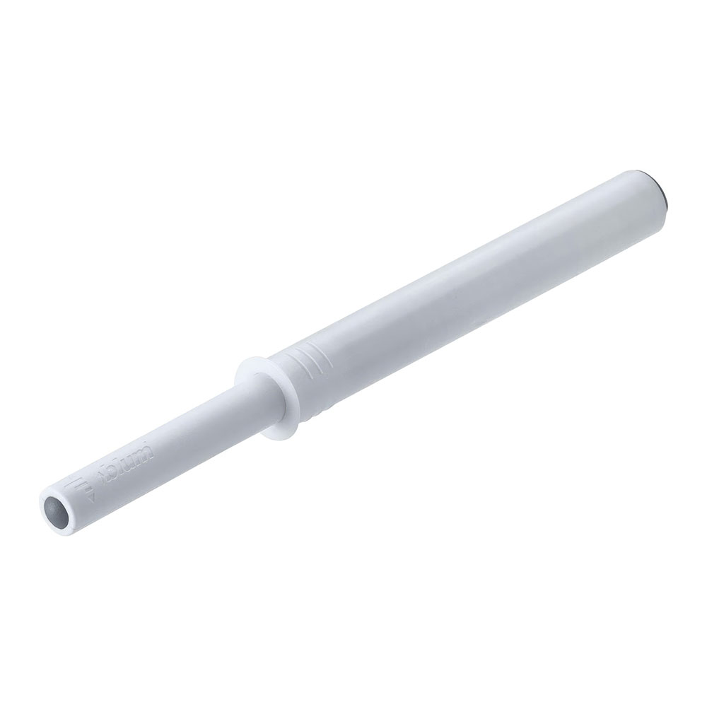 Blum 956A1006 TIP-ON Uzun Tamponlu, İpek Beyaz (Karşılık Parçası Olmadan Kullanım)