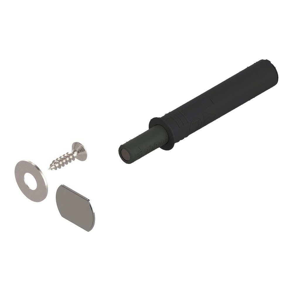 Blum 956.1004 TIP-ON Kısa Set Carbon Siyah