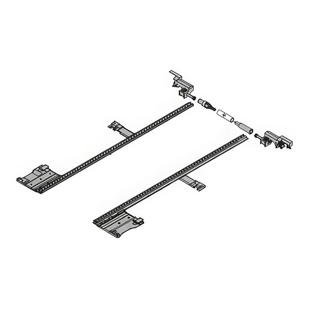 Blum ZS7M750MU Movento Yan Stabilizasyon (Derinlik 75cm) 140cm kadar