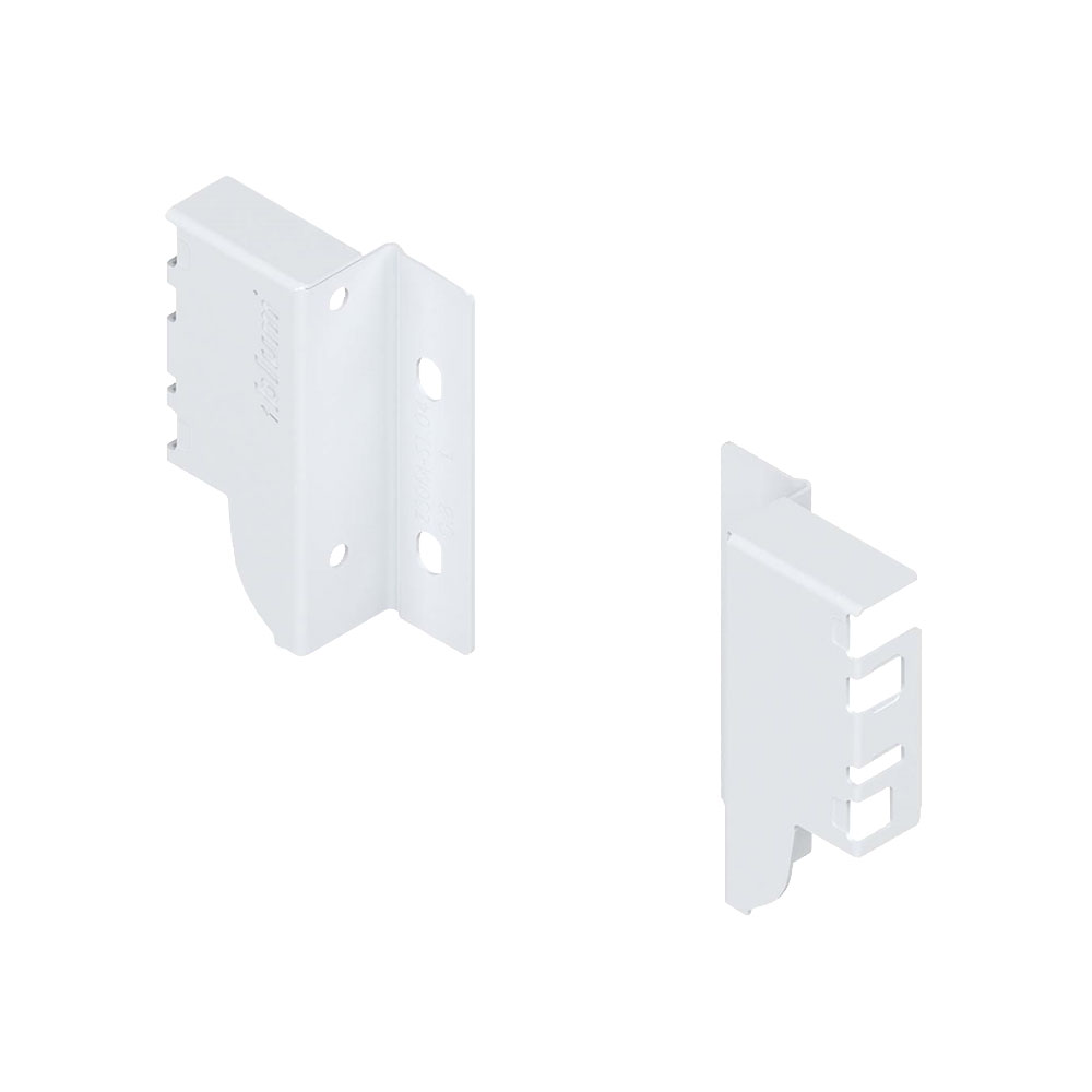 Blum Z30M000S.04 R+L Tandembox Antaro İpek Beyazı Arka Sabitleme Braketi Sağ+Sol