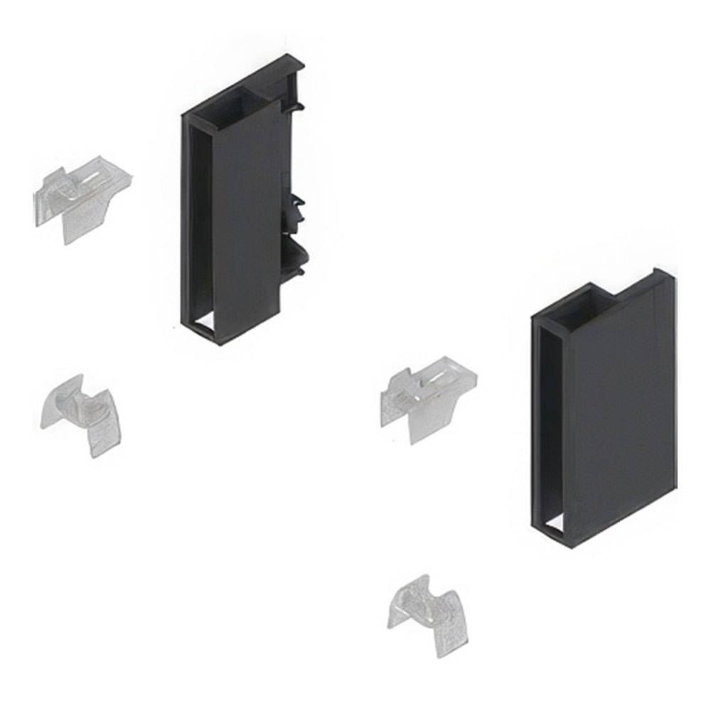 Blum Z36C0080 Tandembox Antaro C Tip Yükseklik Bağlantı Seti Terra Siyah