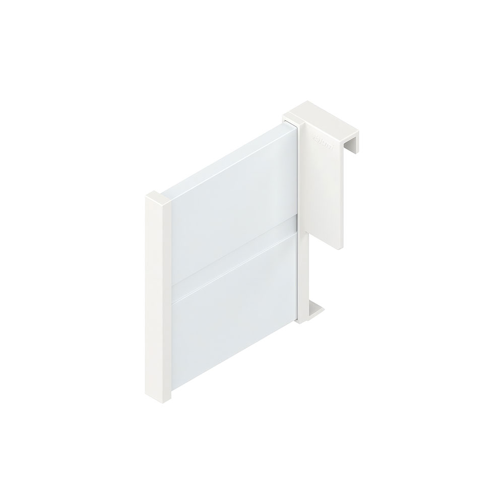 Blum Z43L100S Tandembox İpek Beyazı 100mm Çekmece Yan Bölme