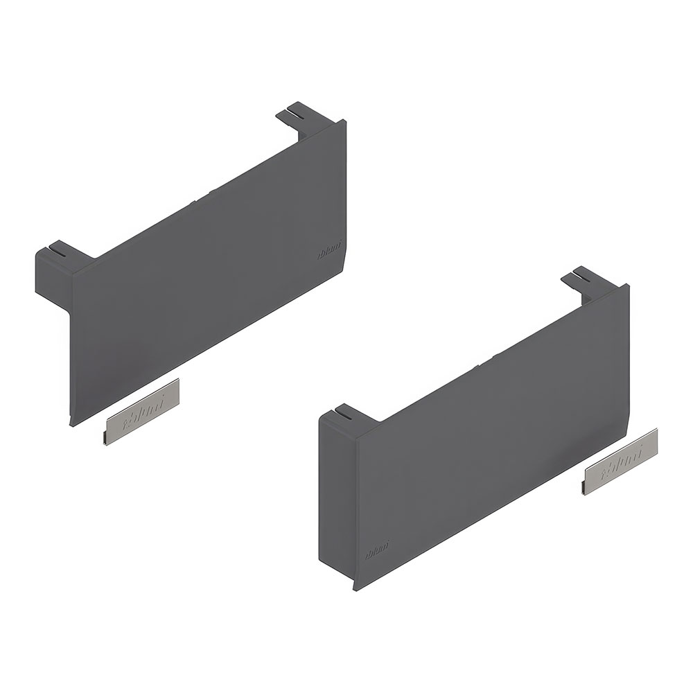 Blum 22K8001 L(Sol) Aventos HK Koyu Gri Üst Güç Ünitesi Kapağı