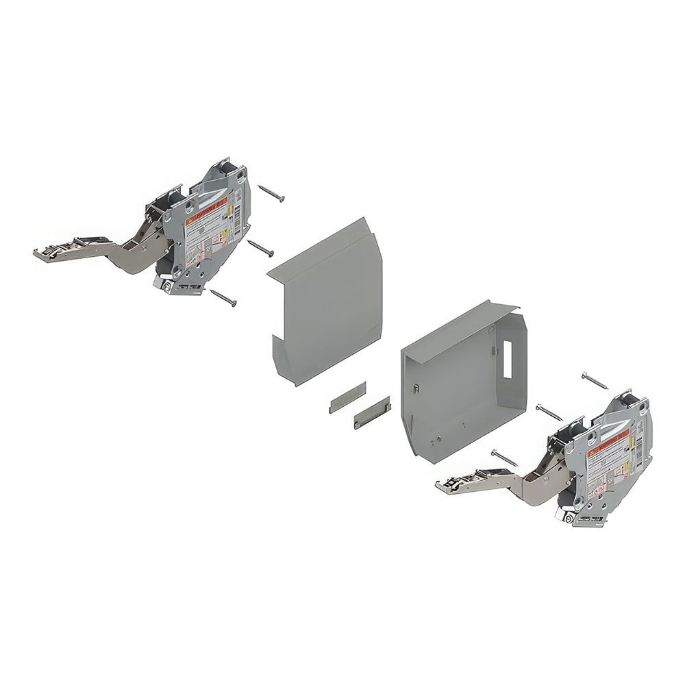 Blum 20K2E00T06KRA Aventos HK-S Gri Güç Ünitesi Seti Kapak Dahil Mekanizma PF:960-2215mm TIP-ON için