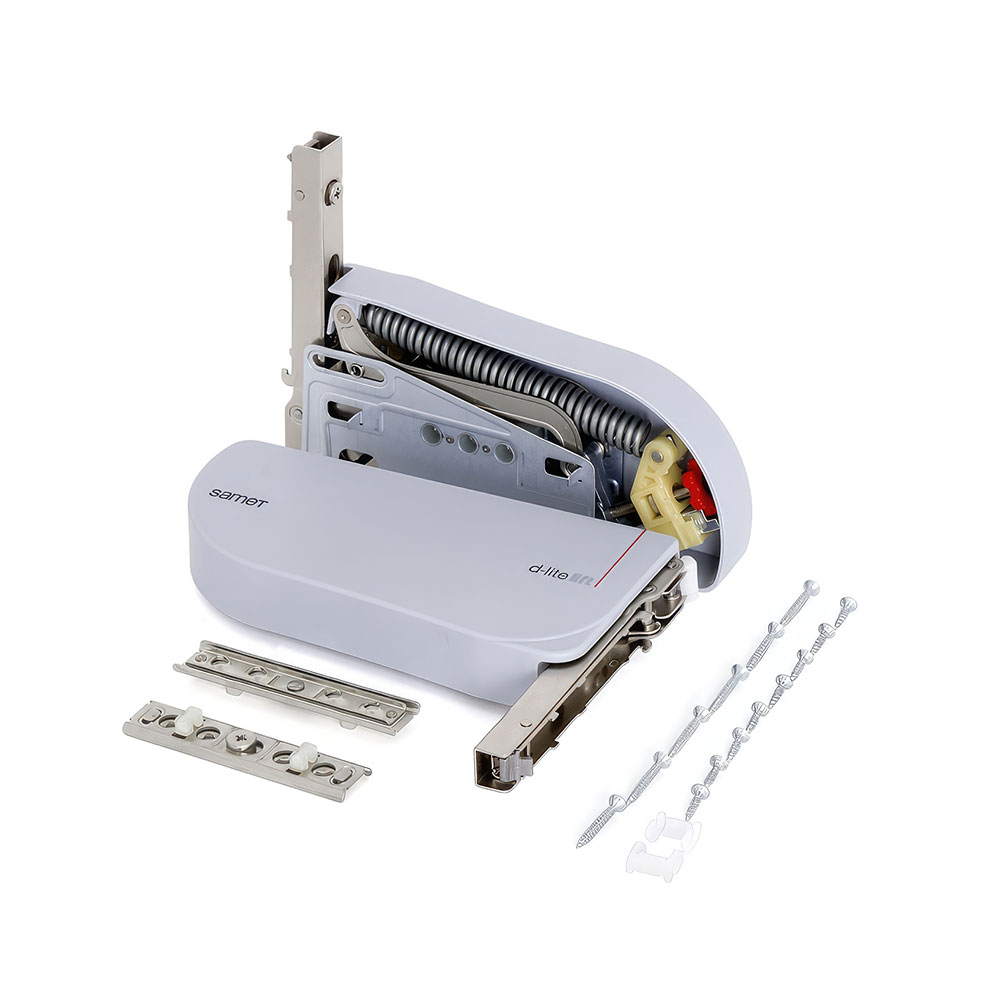 Samet 12417810003001 Solo Mech Menteşesiz Kalkar Kapak Mekanizması Gri Butik Paket C1