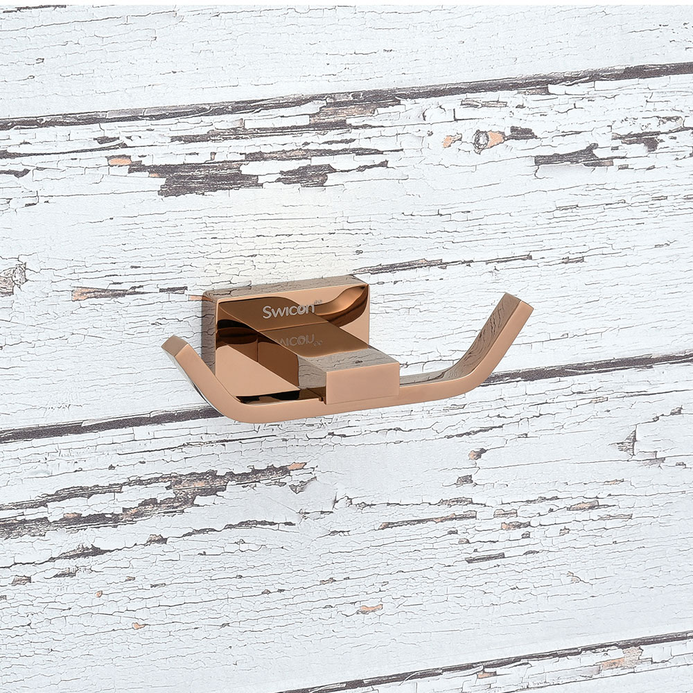 Swicon KS 8108 Kingstone Collection Rose Gold Bornoz Askısı