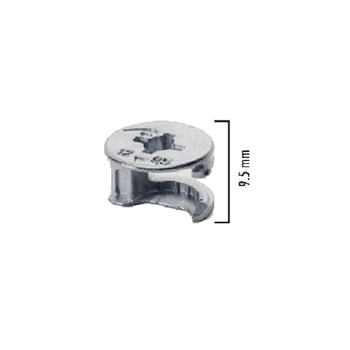 Ayder A0521 Minifix Gövde 9,5x15mm Çinko