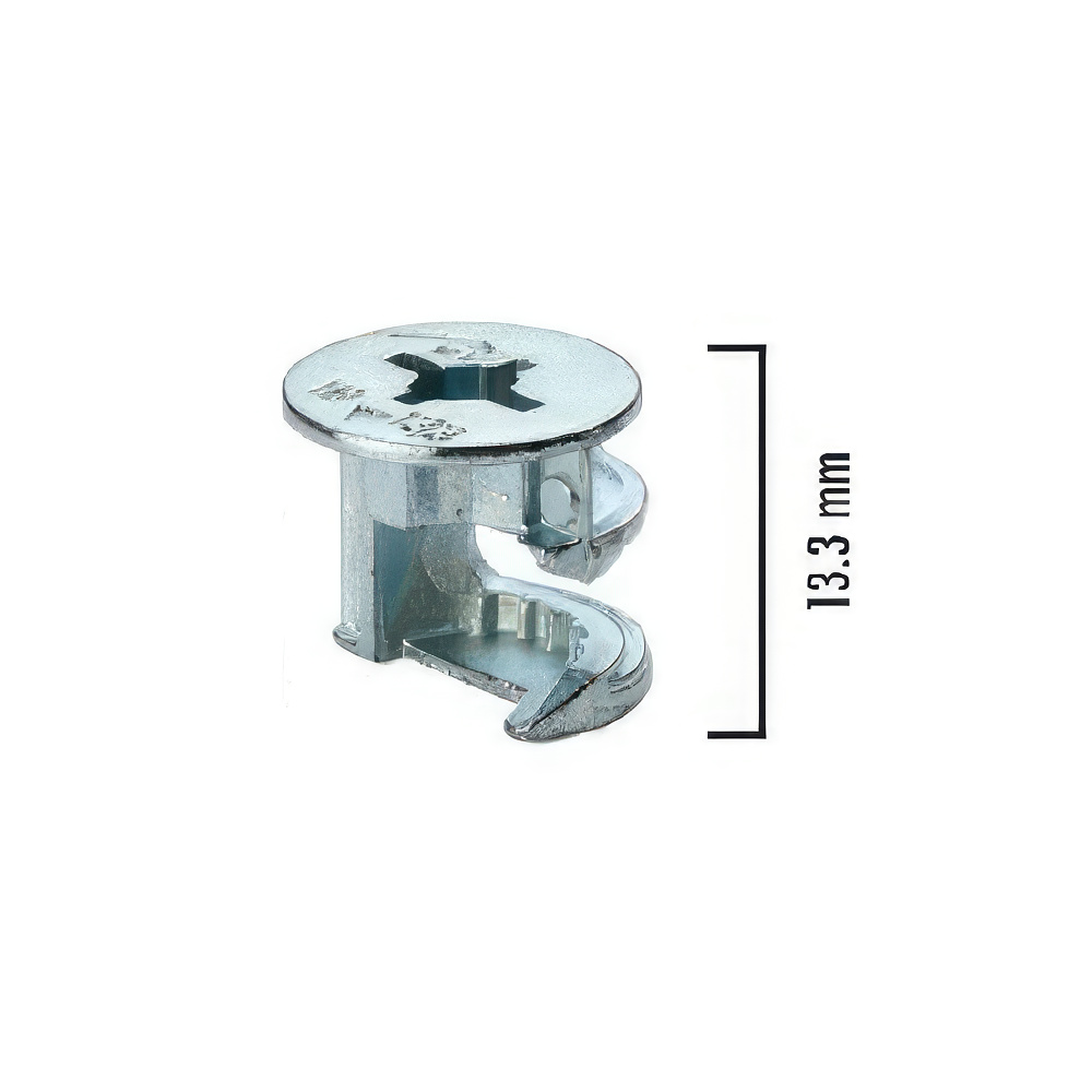 Ayder A0523 Minifix Gövde 13,3x15mm Çinko