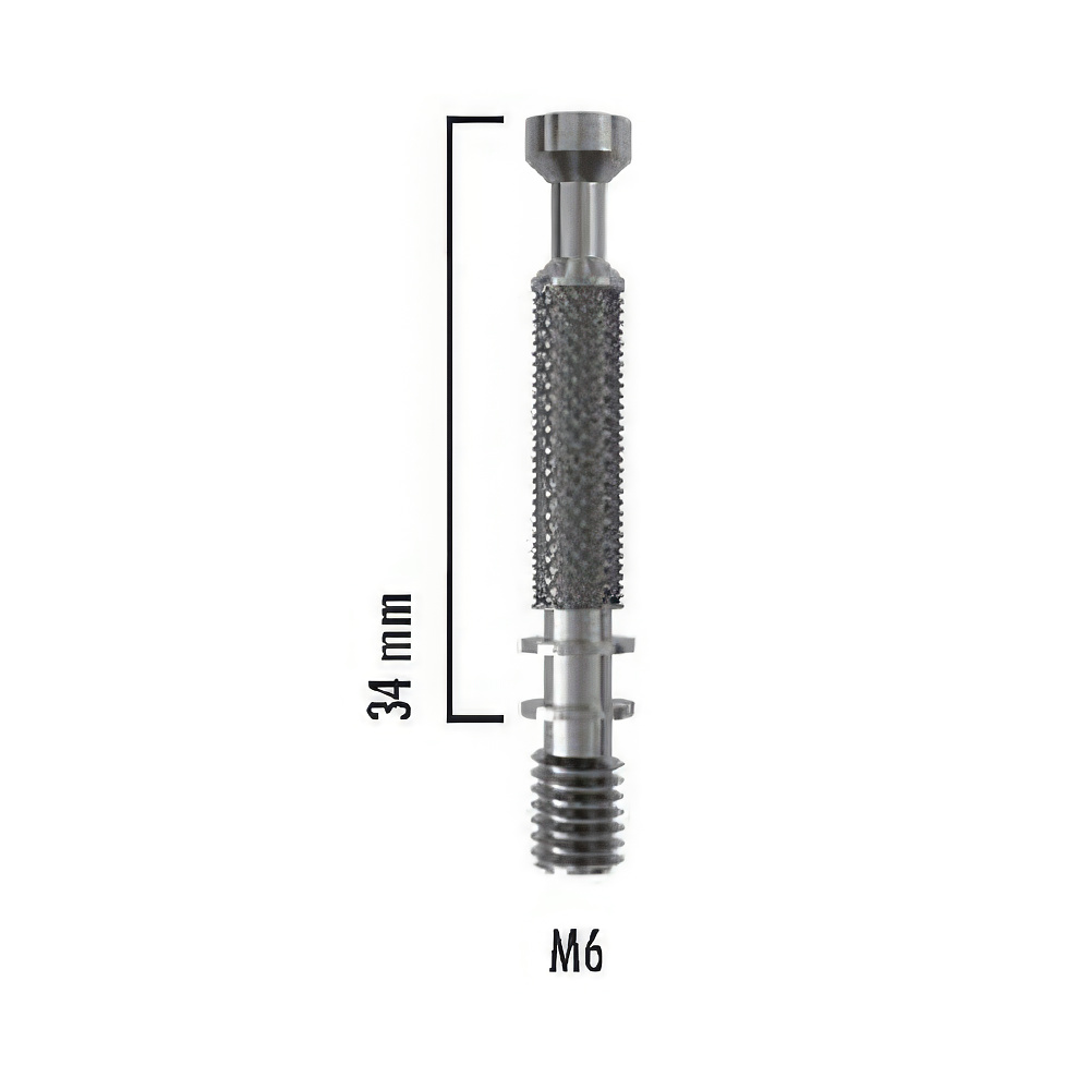 Ayder A0504 Minifix Mili M6 9,5x34mm Çinko